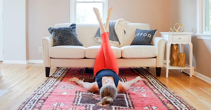 The Lazy Girl Couch Workout