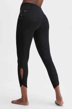 Fabletics Womens Yoga Legging Activewear Pant Elastic Waist Black Size –  Goodfair