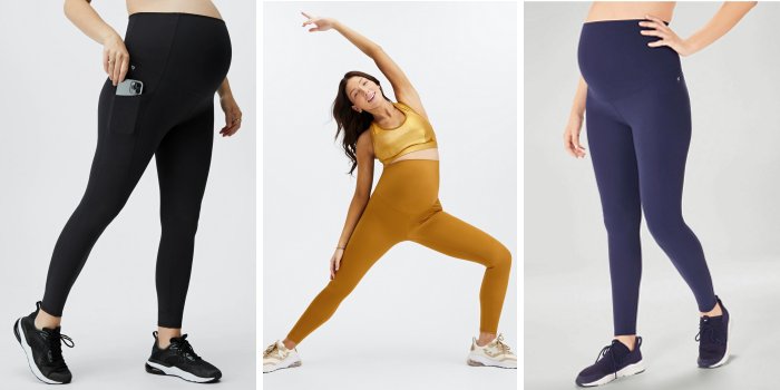 Our maternity leggings are comfy and stretchy making them the ideal ch